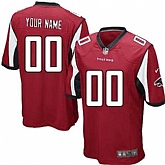 Youth Nike Atlanta Falcons Customized Red Team Color Stitched NFL Game Jersey,baseball caps,new era cap wholesale,wholesale hats
